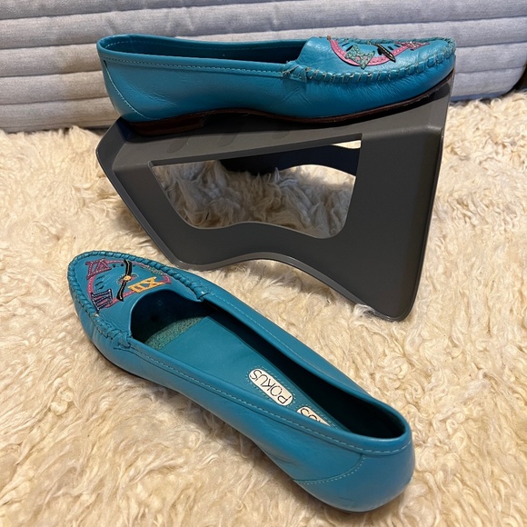 Vintage funky colorful flats - Picture 2 of 9